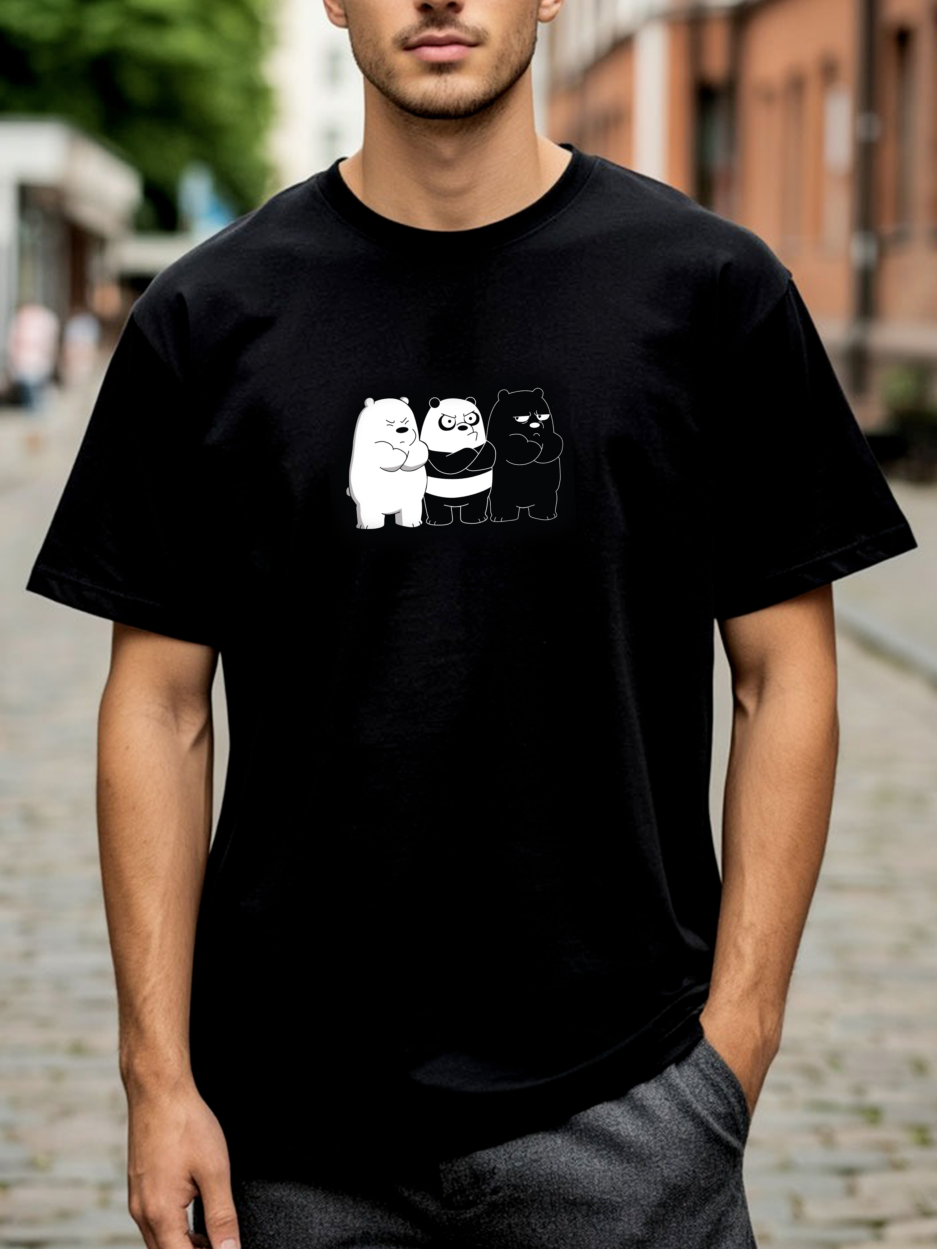 Футболка базовая чёрная